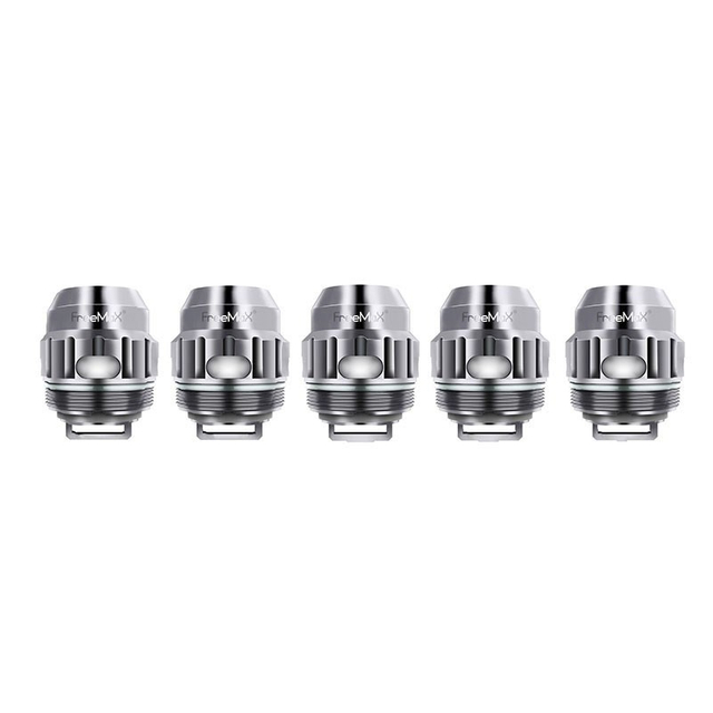 Authentic FreeMax Twister Replacement TNX2 Mesh Coil Head for Fireluke 2 Tank - Silver, 0.5ohm/0.2ohm/0.15ohm (20~50W) (5 PCS)