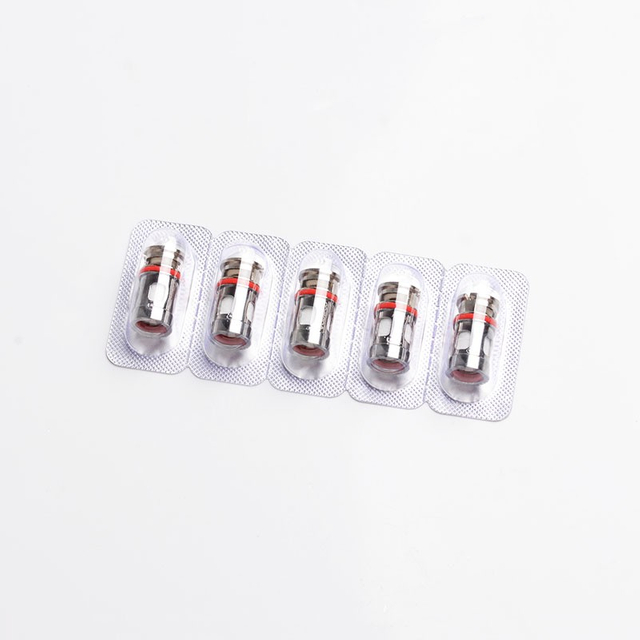 Authentic Voopoo PnP-VM3 Half-DL Single Mesh Coil for Voopoo VINCI/VINCI R/VINCI X Pod Kit - Silver, 0.45ohm (25~35W) (5 PCS)