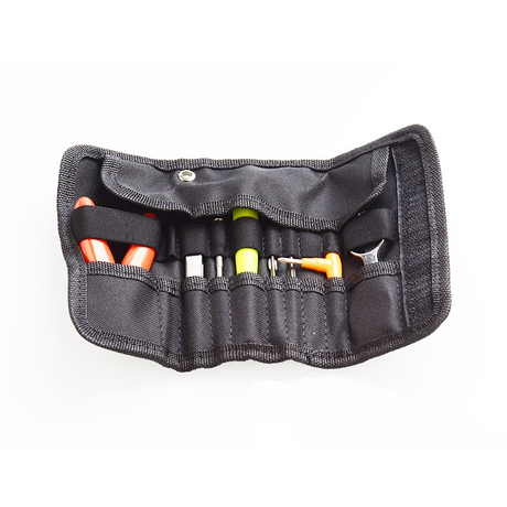 Authentic Oumier Wasp Nano Tool Kit w/ Cut Pliers / Screwdriver / Folding Scissors / Ceramic Tweezers / Coil Jig Alien Key