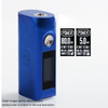 Authentic Asmodus Colossal 80W TC VW Variable Wattage Vape Box Mod,18650