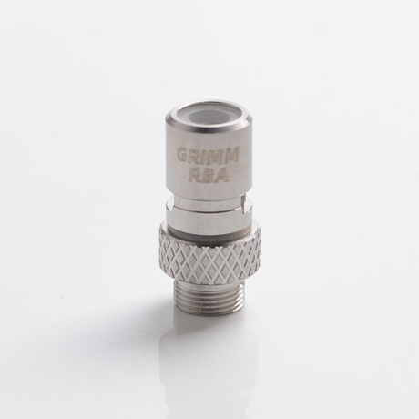 Authentic Hellvape Grimm Pod System Vape Kit / Cartridge Replacement RBA Rebuildable Coil Head - Silver54097