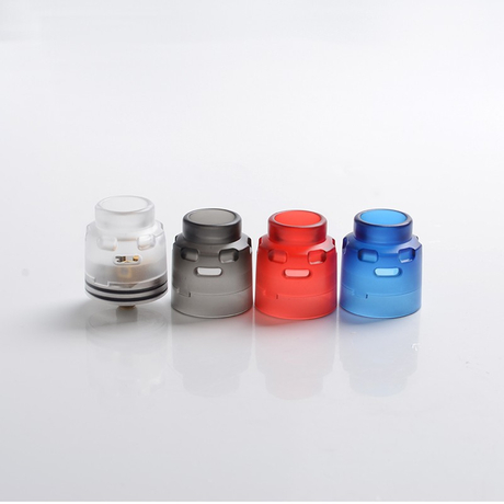 Authentic Hellvape Dead Rabbit SE RDA Rebuildable Dripping Vape Atomizer w/ BF Pin - Red, PCTG + SS, 24mm Diameter