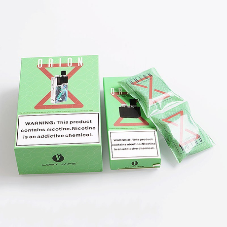Authentic Lost Vape Orion DNA GO 40W 950mAh All-in-one Starter Kit - Gold Abalone, 2ml, 0.25 Ohm / 0.5 Ohm