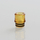 Coppervape 510 Replacement Drip Tip for VWM Integra Style RTA - Yellow, PEI, 13mm