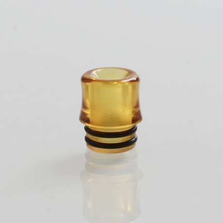 Coppervape 510 Replacement Drip Tip for VWM Integra Style RTA - Yellow, PEI, 13mm