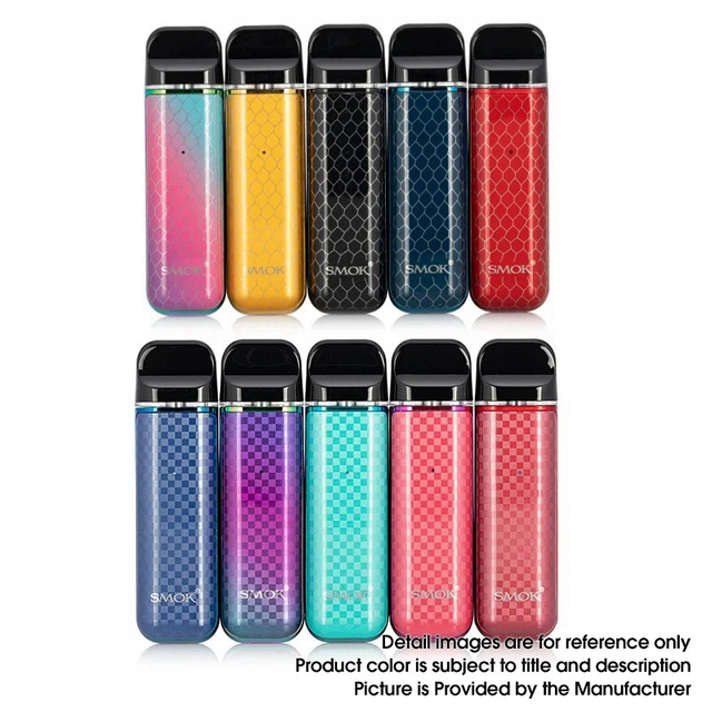 Authentic SMOKTech SMOK Novo 3 Pod System Vape Starter Kit, 800mAh, 6~25W, 2.0ml, 0.8ohm
