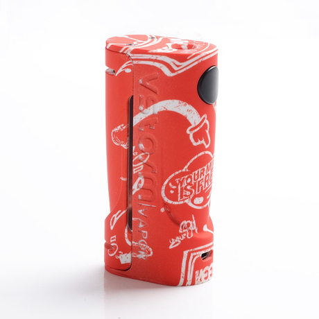Authentic Vapor Storm Eco 90W Mechanical Box Mod - Vapo on White, ABS, 1 x 18650