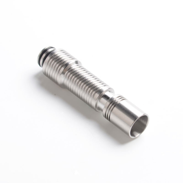 YFTK Penggantian 510 Tip tetes untuk Paravozz Ghost V2 RDTA / RDA / RTA / Sub Ohm Vape Tank Atomizer - Silver, 316 Stainless Steel, Stainless Steel, Stainless Steel Vape