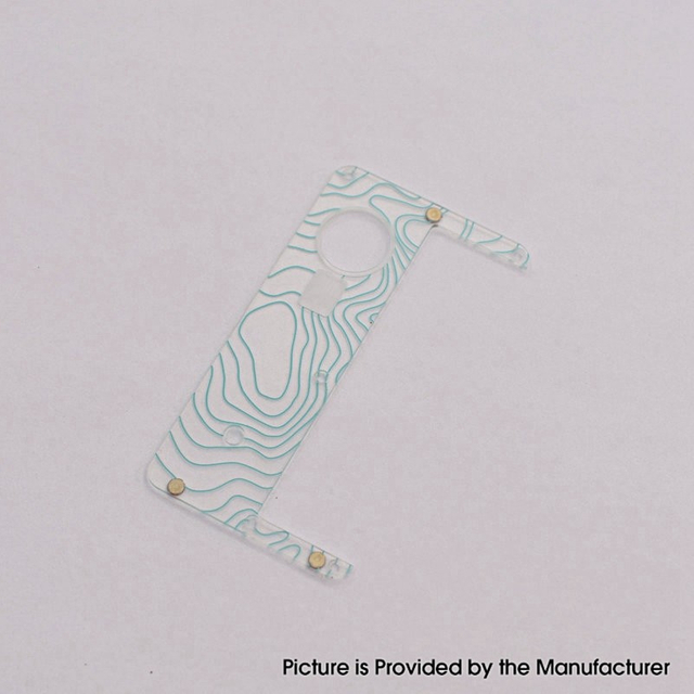 Authentic MK MODS Replacement Topo Inner Door for dotMod dotAIO V1 Pod Acrylic (1 PC)