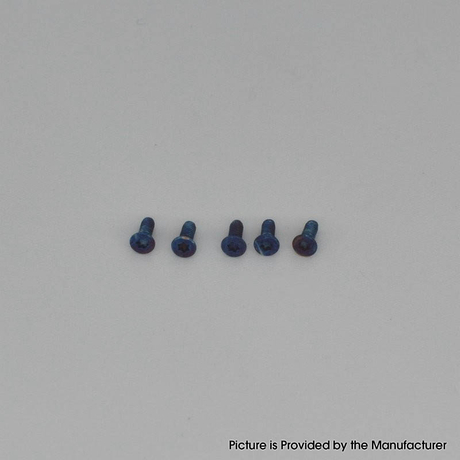 Authentic MK MODS Replacement Titanium Screws for dotMod dotAIO V1 / V2 Pod (5 PCS)