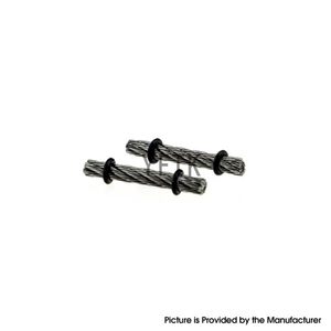 YFTK Remplacement du guide de corde SS Wick pour Slick Taifun GX Style RDTA - (2 PCS)