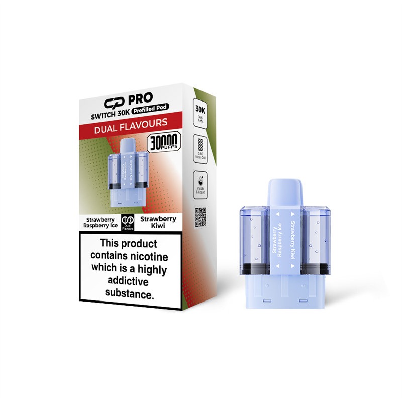 Suonon CP Pro Switch 30Kデュアルフレーバーポッドカートリッジ -  22 ml / 20 mg / 30,000 Puff s