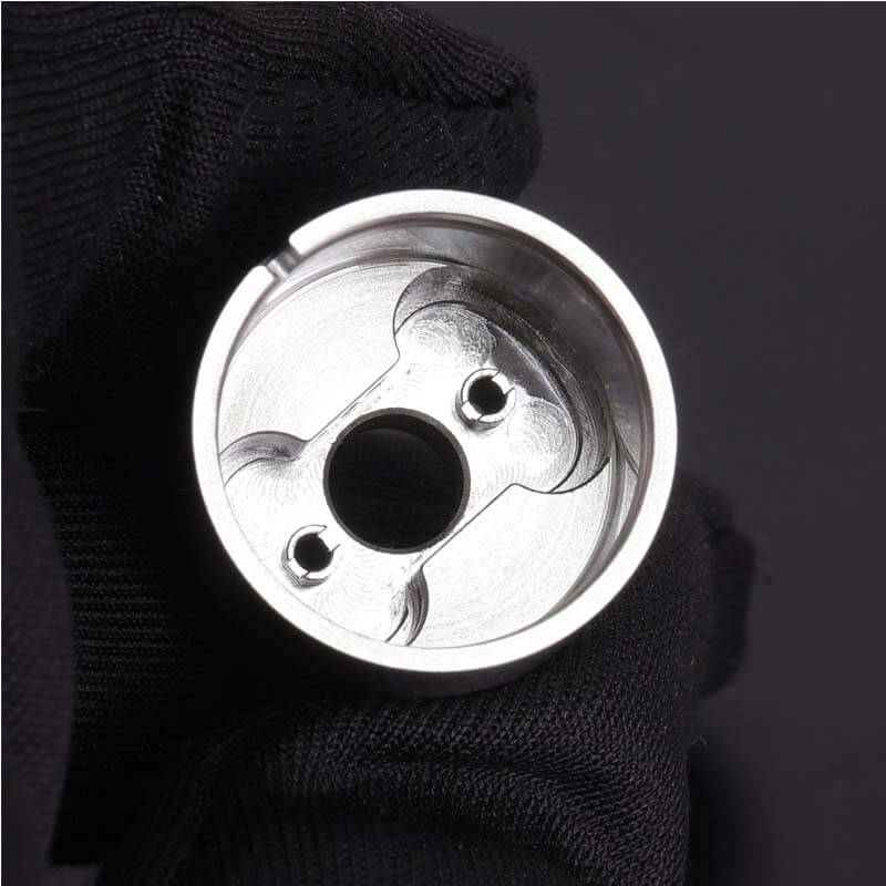 YFTK AFC Airflow Control Kit – Silver, for Flash e-Vapor FeV V4.5 V4.5S+ RTA
