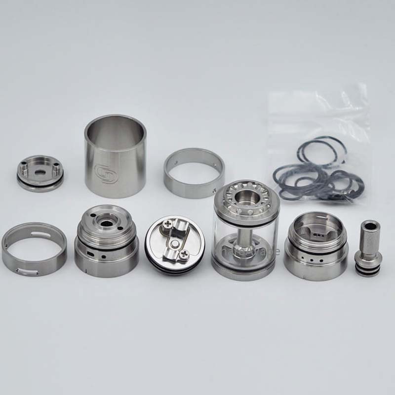 GD authentique MOD S MD-01 23 mm MTL DL RTA - Capacité de 5,5 ml, argent