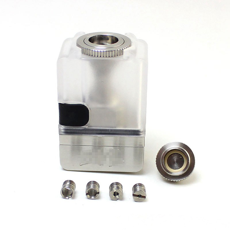 SXK Alien EVL Style RAB Bridge Tank for SXK BB / Billet Box - Silver, 316SS  + PC, 4.0ml, 1.0 / 1.5 / 2.0 / 2.5 / 3.0mm - Buy RAB Bridge Tank, EVL Style  RAB Bridge Tank Product on shareAvape