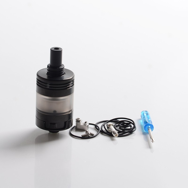 Elite Experiment 3 V3 Style MTL RTA Rebuildable Tank Vape Atomizer, SS, 2.5ml, 22mm Diameter