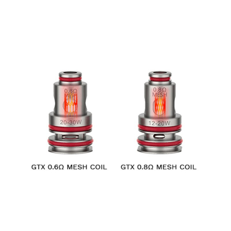 Authentic Vaporesso GTX Mesh Coil Head for Luxe PM40 - 0.8ohm (12~20W), Restricted DTL Vaping (5 PCS)