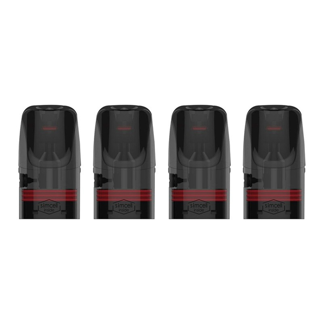 Authentic Vaporbucks Frees Replacement Pod Cartridge w/ 1.4ohm Coil - 1.6ml (4 PCS)