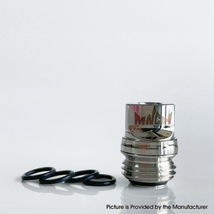Monarchy Inverted Whistle MNCH Style Drip Tip for BB / Billet / Boro AIO Box Mod Stainless Steel