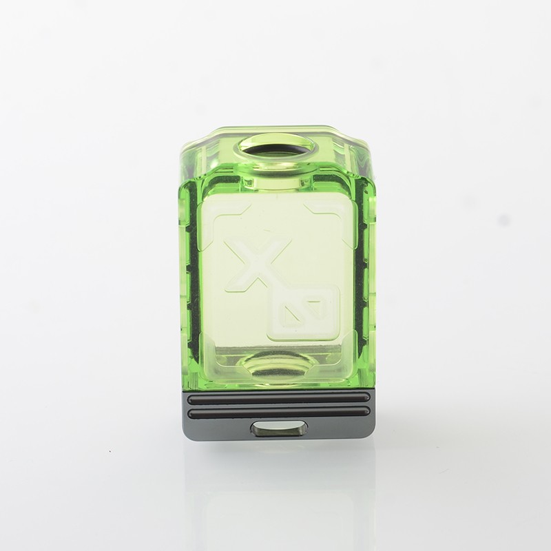 Вик D Xo Style Boro Tank Translucest Green для SXK BB / Billet AIO Box Mod Kit Acryl