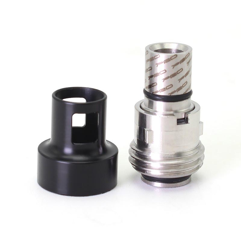 SXK Protocol V Tech PRC NEWD Style Integrated Drip Tip for BB / Billet /  Boro AIO Box Mod - Black, 316SS + POM & Reviews - shareAvape