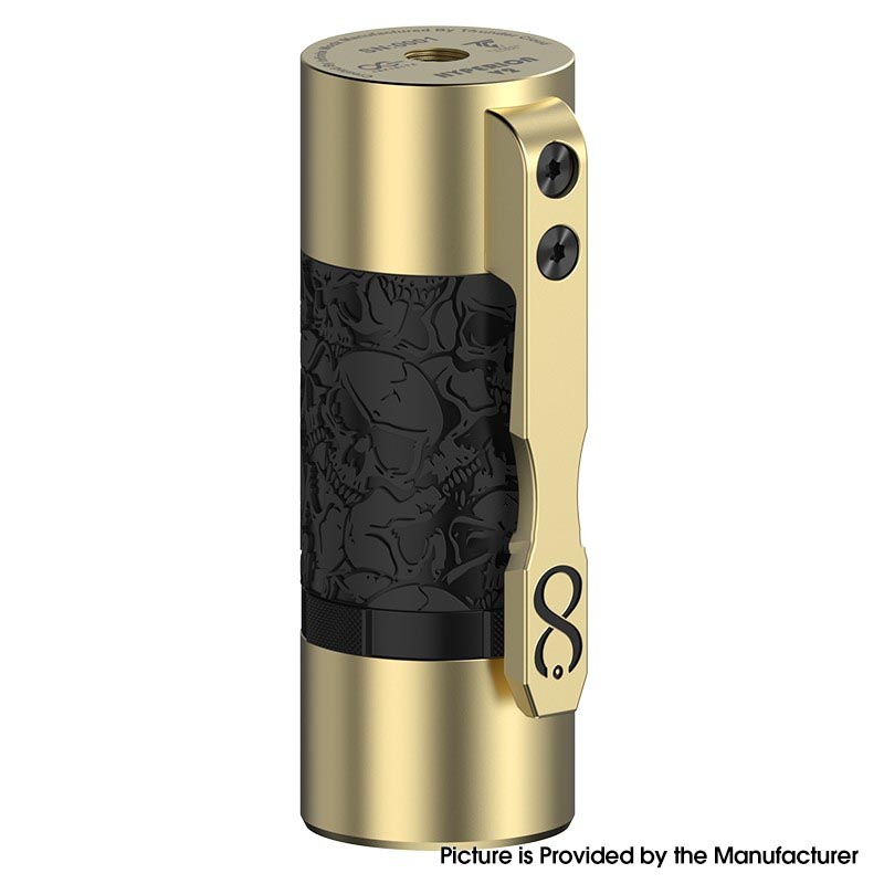 Authentic Thunder Cloud Hyperion V2 Mechanical Mod – 1x18650 / 21700 Battery, Premium Mech Tube Mod