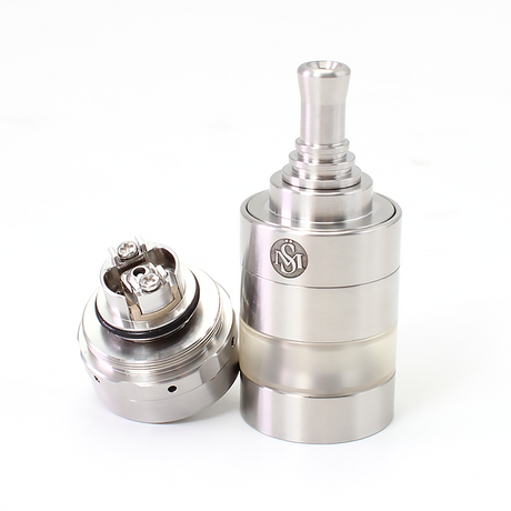 SXK KF RTA Rebuildable Tank Vape Atomizer 316SS + PSU, 3.0ml, 22mm, MTL Vaping