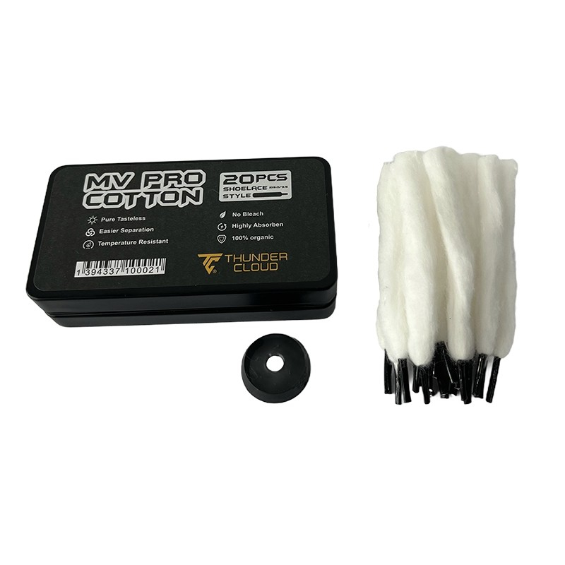 Authentic Thunder Cloud MV Pro Shoelace Cotton -3.0mm / 3.5mm（20 PCS）