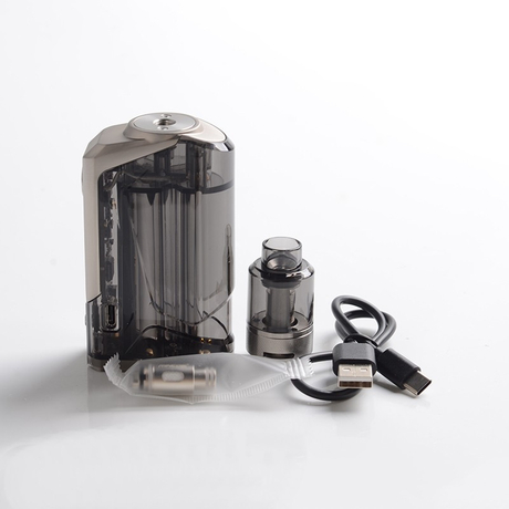 Authentic Rincoe Jellybox 228W Box Mod with Jellytank Kit, 1~228W, 2 x 18650, 4.8ml, 0.3 / 0.15ohm