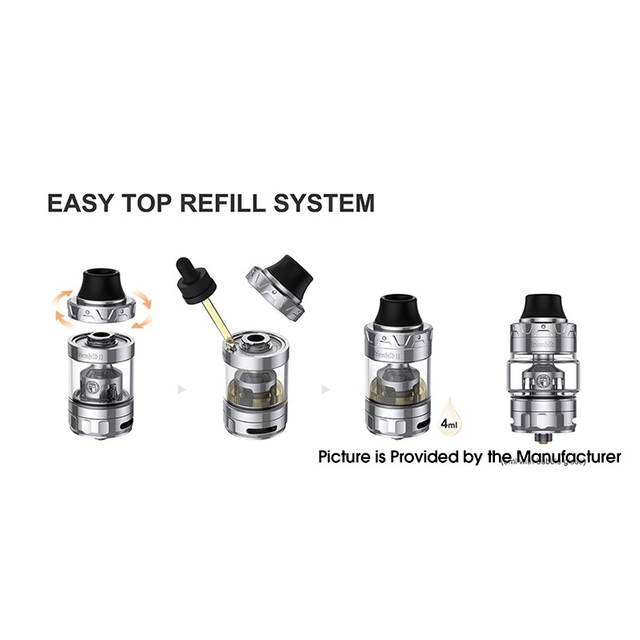 Vapefly Kriemhild II Sub Ohm Tank Vape Atomizer, 4.0ml / 5.0ml, 0.2ohm / 0.3ohm, Standard Edition-P Version