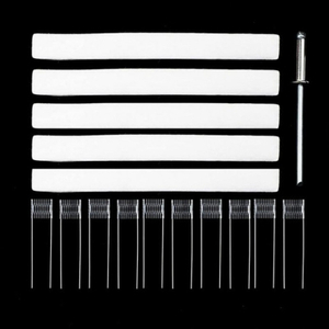  vapjoy DIY Caliburn G Coil -0.8ohm、a1 Mesh Coil（10 pcs） + cotton（20 pcs）用の再構築キット