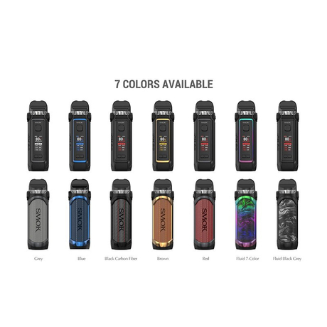 SMOKTech SMOK IPX 80 80W VW Pod Mod + 5.5ml RPM 2 Pod Cartridge Pod Kit, 1~80W, 3000mAh, 5.5ml