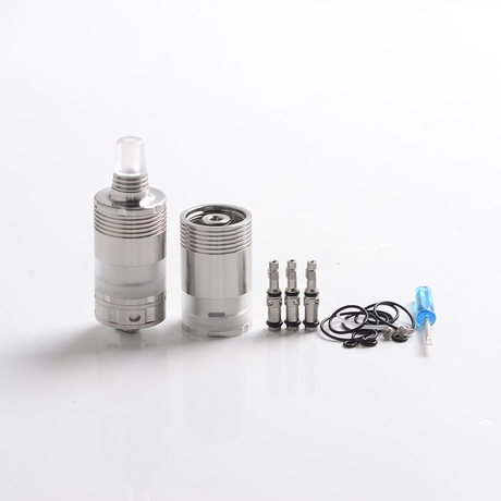 SXK BY-kA V.9 V9 Style MTL RTA Rebuildable Tank Atomizer w/ 5.0ml Tank Tube Kit, 3.0ml / 5.0ml, 22mm Diameter