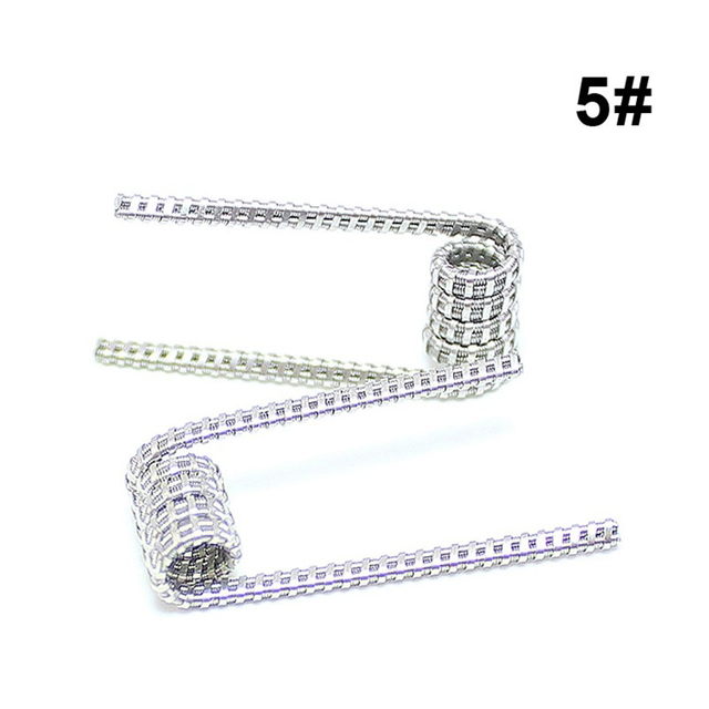 SXK ETU Pre-built Coil Wire - 0.28ohm, Kernel (26GA+36GA) x 2 + 38GA x 26GA, Wrapped (0.4+0.13) x 2 +0.1 x 0.4 (10PCS)