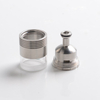 Vapeasy BY-kA V.9 V9 Style MTL RTA Rebuildable Tank Atomizer w/ 5.0ml Tank Tube Kit, 3.0ml / 5.0ml, 22mm Diameter