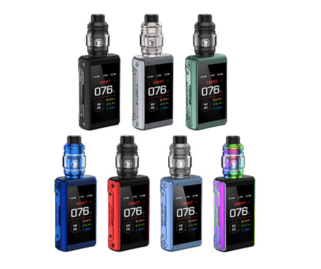Authentic GeekVape T200 Aegis Touch Vape Box Mod Kit VW 5~200W, 2 x 18650, 5.5ml, 0.15 / 0.4ohm