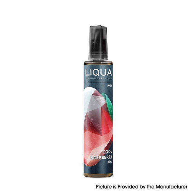 Authentic 70ml LIQUA Cool Raspberry E-Liquid (30PG/70VG) 3mg