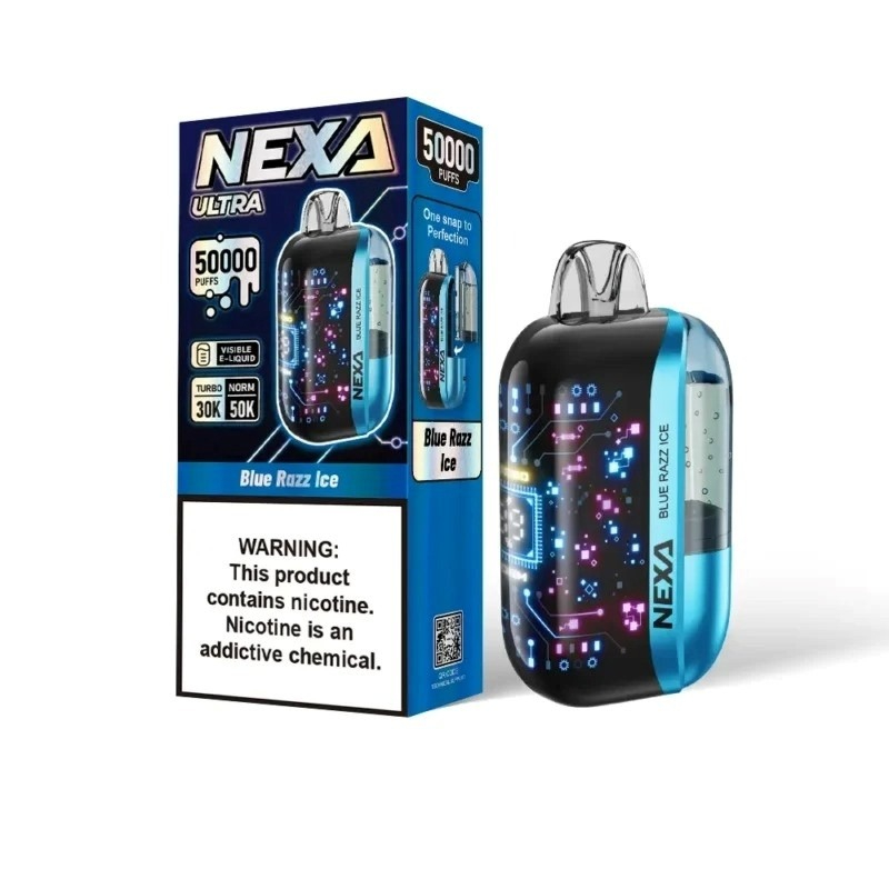 Nexa Ultra 50K Puffs Disposable Vape – 800mAh, 20ml, 5% Nicotine