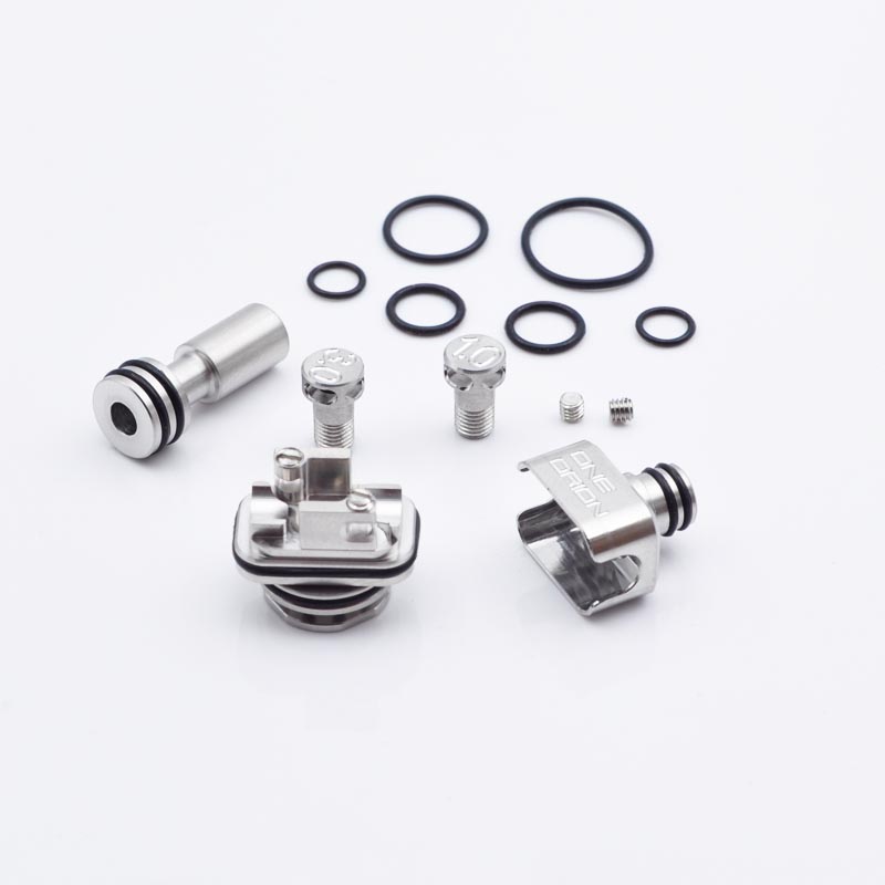 YFTK Sturdy MFG One Orion Style RBA for LVE Orion II Pro - Silver, Premium Vape Atomizer
