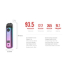 SMOK Tech SMOK Novo 4 25W POD System Vape kit inicial, 5 ~ 25W, 800mAh, 2,0ml de cartucho de pod, 0,8ohm