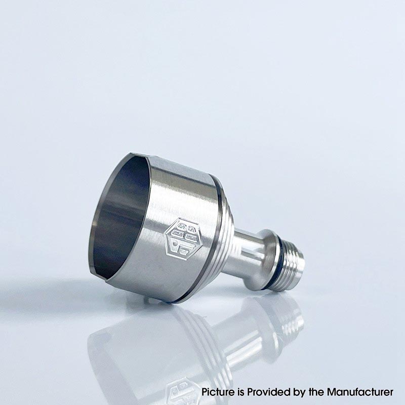 Rekavape Replacement Round Chimney for Four One Five 415V2 415 V2 Style MTL RTA - Silver