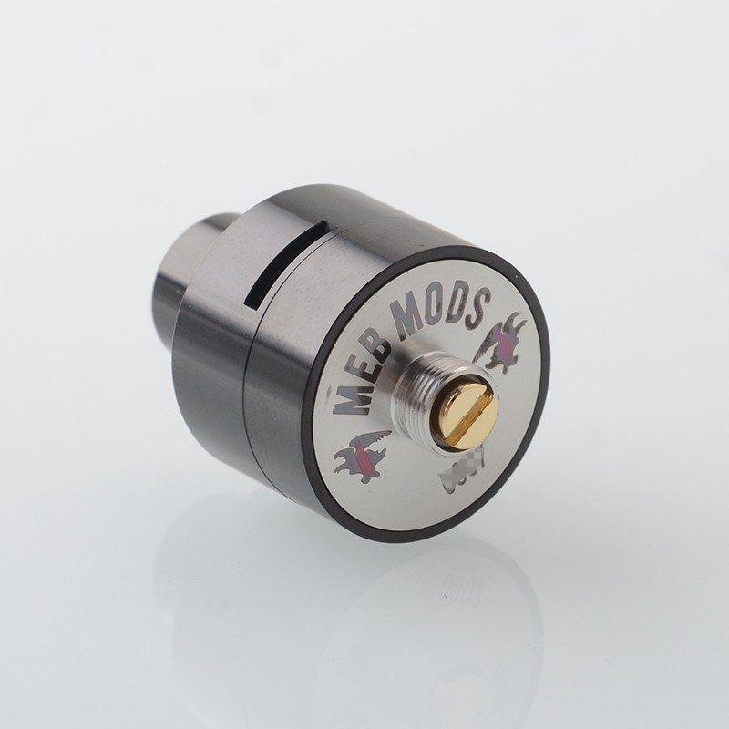 M-Atty Style RDA Rebuildable Dripping Atomizer w/ BF Pin Stainless Steel, 22mm Diameter