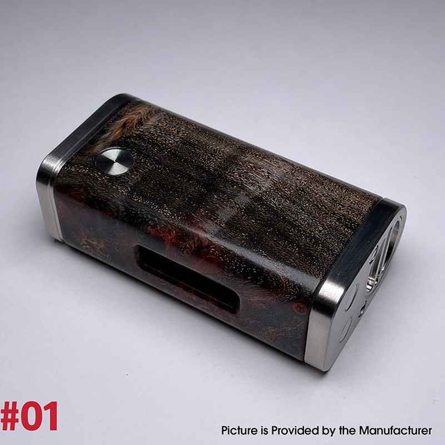 Penon V2 Style 60W VW Vape Caixa Mod Stabwood, 1 ~ 60W, 1 x 18650