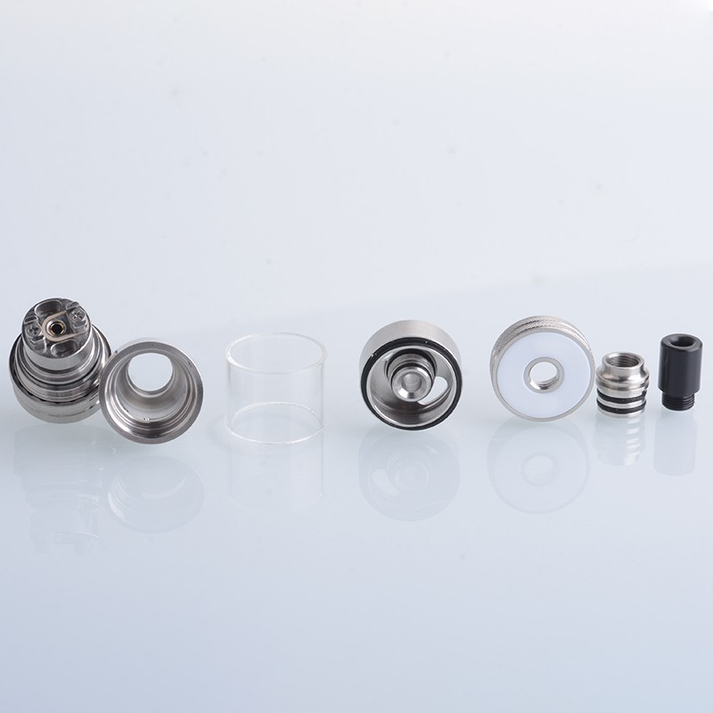 本物の清水18mm mtlタンクVapeアトマイザー2.4ml、0.7ohm、直径18mm