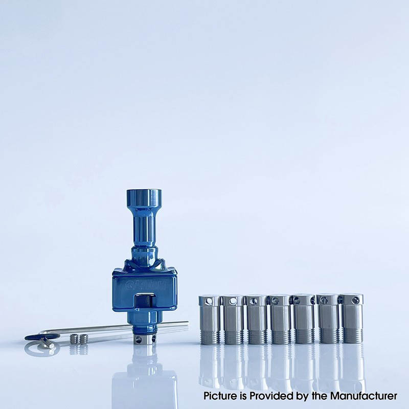 Rekavape UnKwn Glitch Style RBA Bridge for Billet / Boro Mod 8 PCS Air Pin