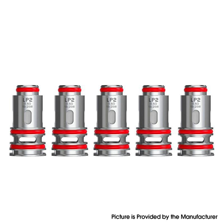Authentic SMOKTech SMOK RPM 4 Pod Mod Kit / LP2 Pod Cartridge Replacement LP2 DC 0.6ohm Coil Head - (15~25W) (5 PCS)