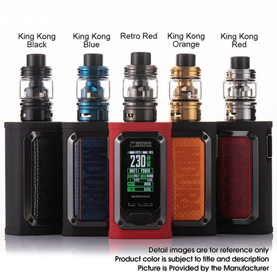 Authentic Wotofo MDura Pro 230W TC VW Box Mod + nexMESH Pro Tank Vape Kit  5~230W, 2 x 18650, 6.0ml, 24mm, NEXCHIP