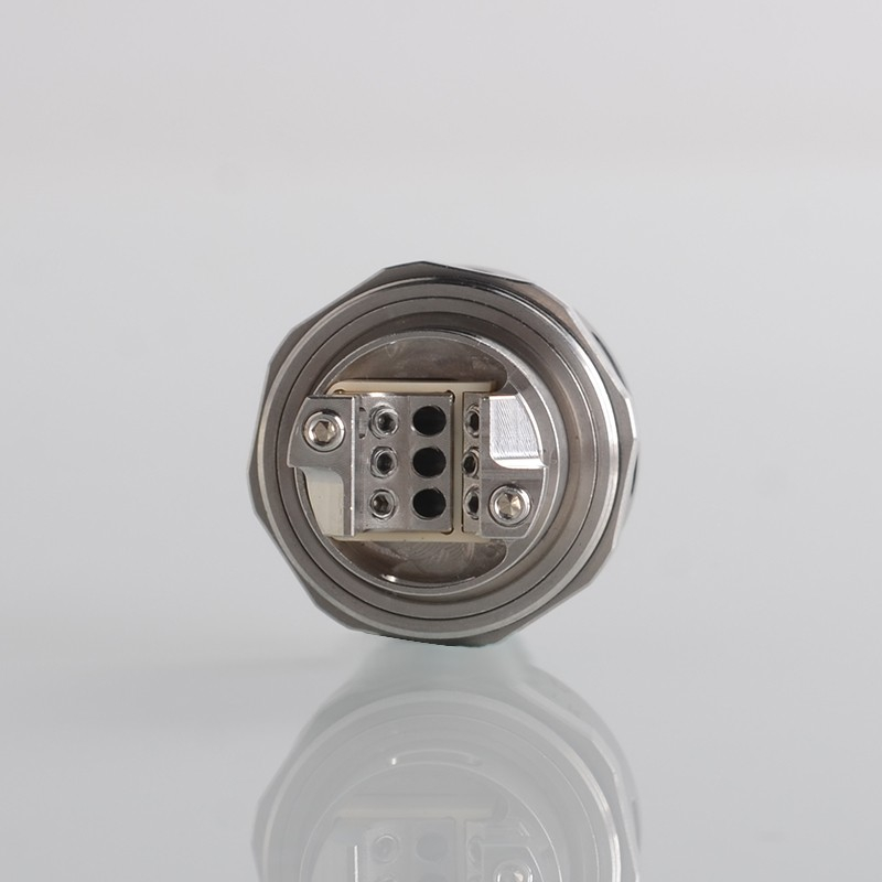 عملاق VAPOR GIANT VG V6S V6 S 2020 RTA دبابة إعادة بناء Vape Atomizer 5.5ml / 7.0ml ، SS + Glass / PEI ، قطرها 23 ملم
