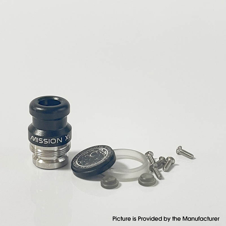 Rekavape Mission XV KB2 Style Replacement Integrated Drip Tip + Button Set for dotMod dotAIO V2 Pod 