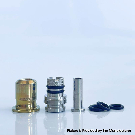 Rekavape Mission Dotaio Tips V2 ARC Style AIO Drip Tip for dotMod dotAIO V1 / V2 Pod Titanium + Stainless Steel